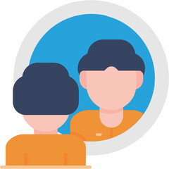 Reflection Mirror Icon