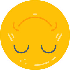 Upside Down Face Icon