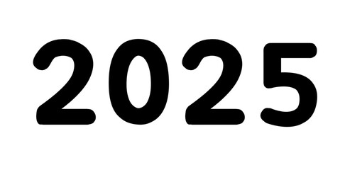 2025年 文字 年賀素材