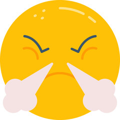 Face with Steam from Nose Icon