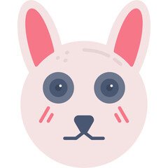 Rabbit Face Icon