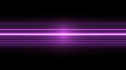 Abstract Purple Light Streaks on Black Background