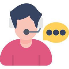 Live Chat Support Icon