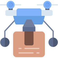 Delivery Drone Icon