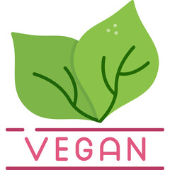Vegan Leaf Icon