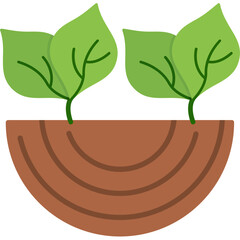 Organic Farming Icon