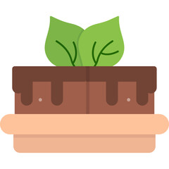 Vegan Brownies Icon