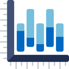 Vertical Bar Chart Icon