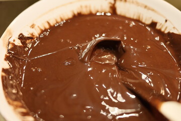 This smooth chocolate mixture is perfect for delicious desserts and a fantastic base for many sweet treats