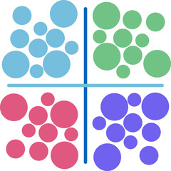 Quadrant Diagram Icon