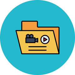 Movie folder Icon