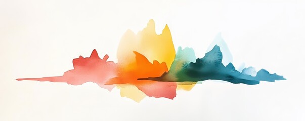 Obraz premium Vibrant Colors: An Artist's Brush Splashing Paint on Canvas, Capturing Creative Energy and Imagination.