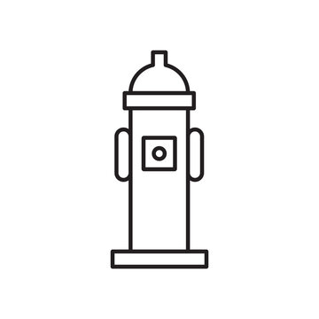 recommend clip art: Fire hydrant icon vector isolated.