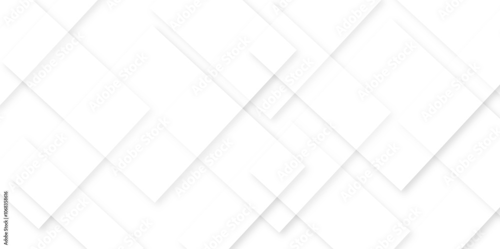Poster abstract modern white, gray pattern geometric luxury gradient line background random square shape de