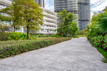 Fototapeta premium China Huizhou Shili Silver Beach Housing Estate