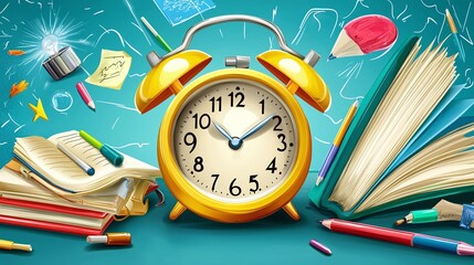 Back to School Alarm Clock.