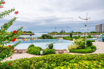 Obraz premium China Huizhou Shili Silver Beach Children's Water Park