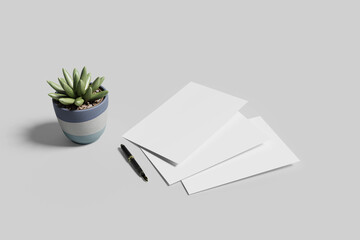 Blank Certificate Mockup