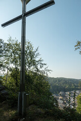 Die Kluckensteine mit wunderschöner Aussicht auf Stolberg-Vicht