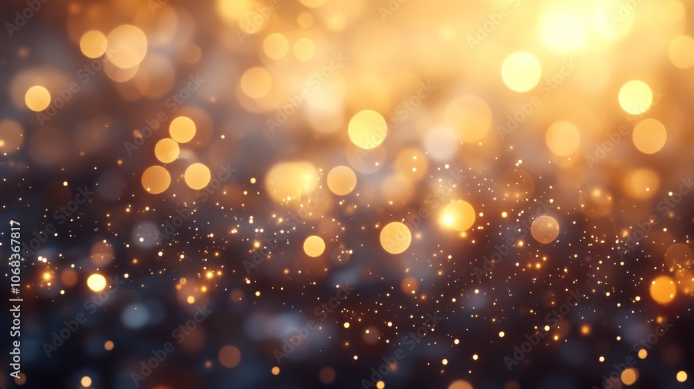 Poster elegant abstract background with bokeh effect
