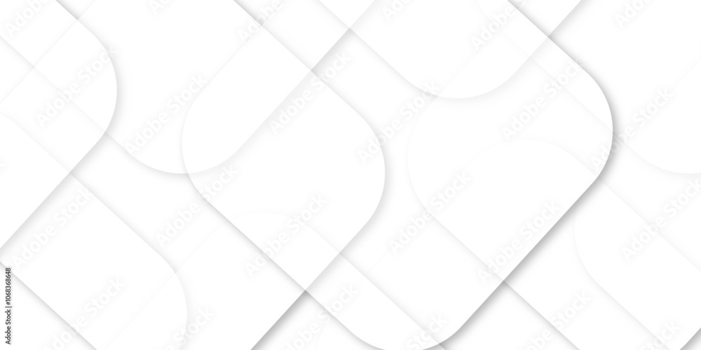 Poster abstract modern white, gray pattern geometric luxury gradient line background random square shape de