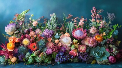 A vibrant and colorful floral arrangement. Perfect for websites, blogs, or social media posts about flowers, nature, and beauty.