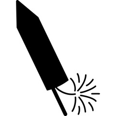 Happy birthday single vector icon

