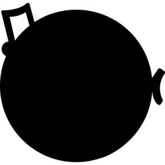 Happy birthday single vector icon

