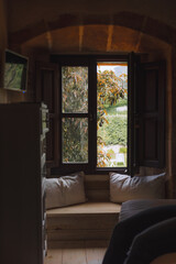 view of the window