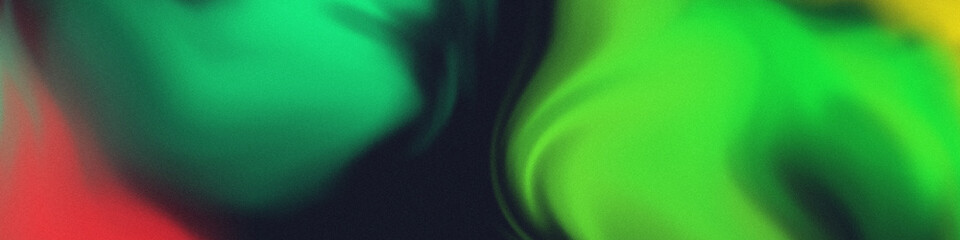 green grainy gradient abstract background with smooth color blending effect, aesthetic texture and modern art design