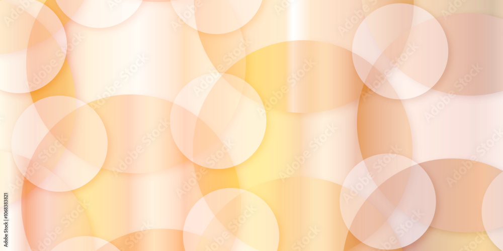 Poster abstract colorful blur bokeh lights for background. abstract colorful modern transparency circle pre