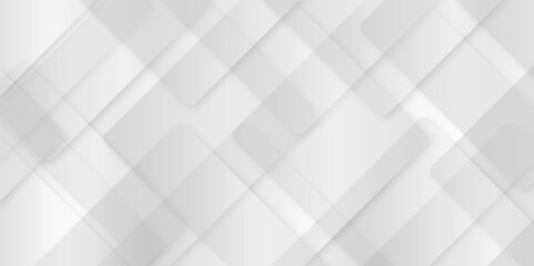 Abstract modern white, silver pattern geometric luxury gradient line background random square shape design. 3d shadow effects, modern design template background. layered geometric triangle shapes.
