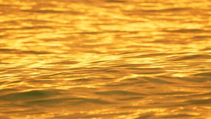 Water Sun Reflection Golden Sunset Ripples