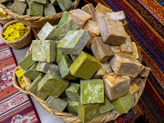 Siirt - Bıttım soap is obtained from special wild pistachio and terebinth oil.