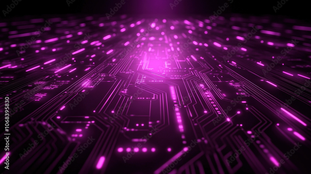 Poster futuristic technology concept. abstract circuit board background. abstract digital technology. high-