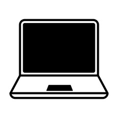 Laptop  icon vector. Computer  illustration sign. device symbol. pc logo.