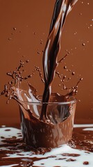 Chocolate Milk Splash