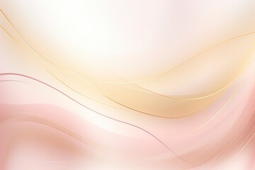 Abstract gold and light pink wave background
