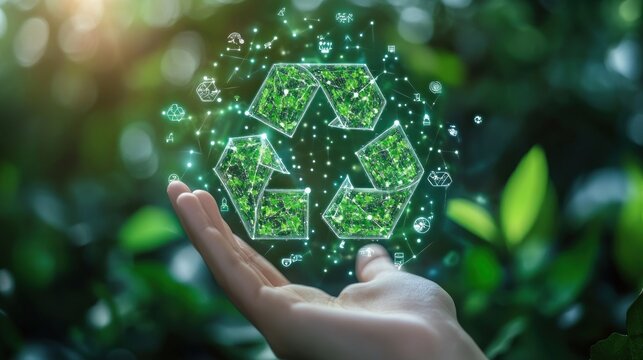 An intelligent waste management system using AI to optimize recycling processes and reduce landfill waste in an eco-conscious city."