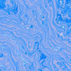 Mesmerizing Blue Marble Swirls: Perfect for Wall Art, Home Decor, or Digital Backgrounds