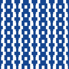 seamless pattern with squares, seamless pattern with cross, X cross geometric repeat pattern. Simple subtle seamless blue wave background design on fabric printing or wallpaper or packing print, Thai
