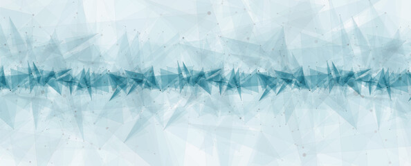 Abstract geometric triangle background