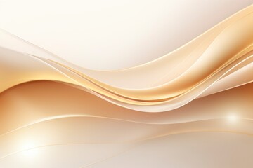 Obraz premium Futuristic gold flowing wave background wallpaper