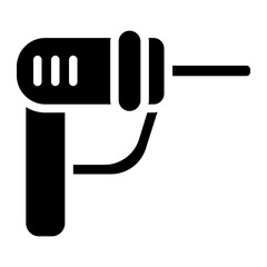 Drill case Solid Icon