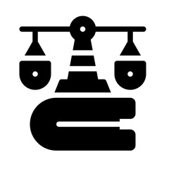 Icon Balance With Style Glyph