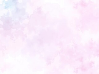Soft pastel watercolor background with subtle blending of hues in pink, blue, and purple shades, pink