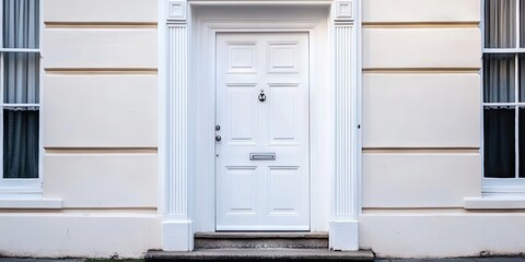Using white paint for your front door is an excellent choice for home painting. It offers a fresh, clean, and bright appearance that enhances your homes curb appeal.