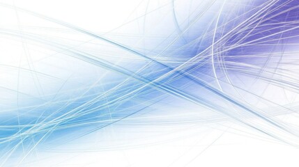 Abstract Blue and White Lines Pattern