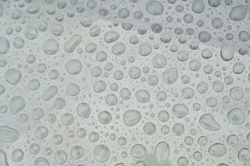 
Raindrops on the glass floor of the northernmost skywalk in Siam, Mae Sai District, Chiang Rai Province, Asia, Thailand