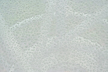 
Raindrops on the glass floor of the northernmost skywalk in Siam, Mae Sai District, Chiang Rai Province, Asia, Thailand